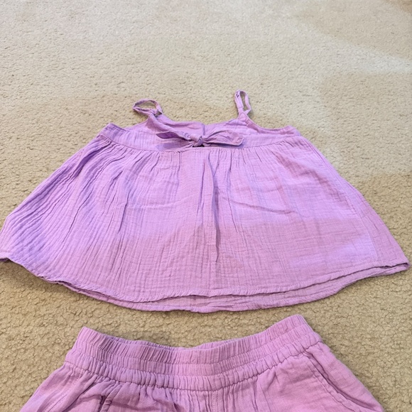 Cat & Jack lilac tank & shorts set size L - Picture 4 of 5